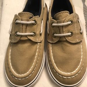 New Toddler boy canvas boat sneaker